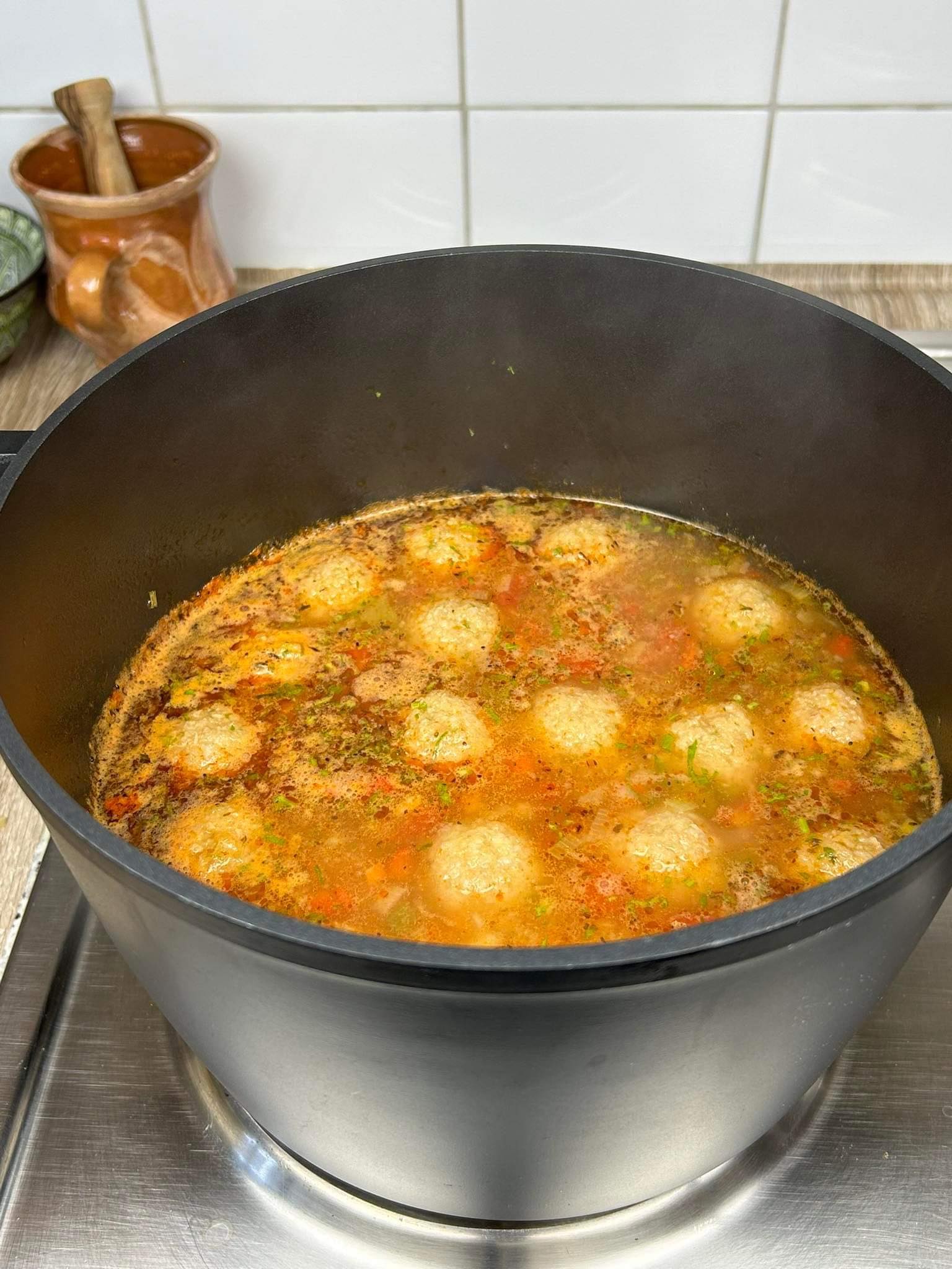 Ciorba de perisoare fara carne perfecta pentru zilele de post