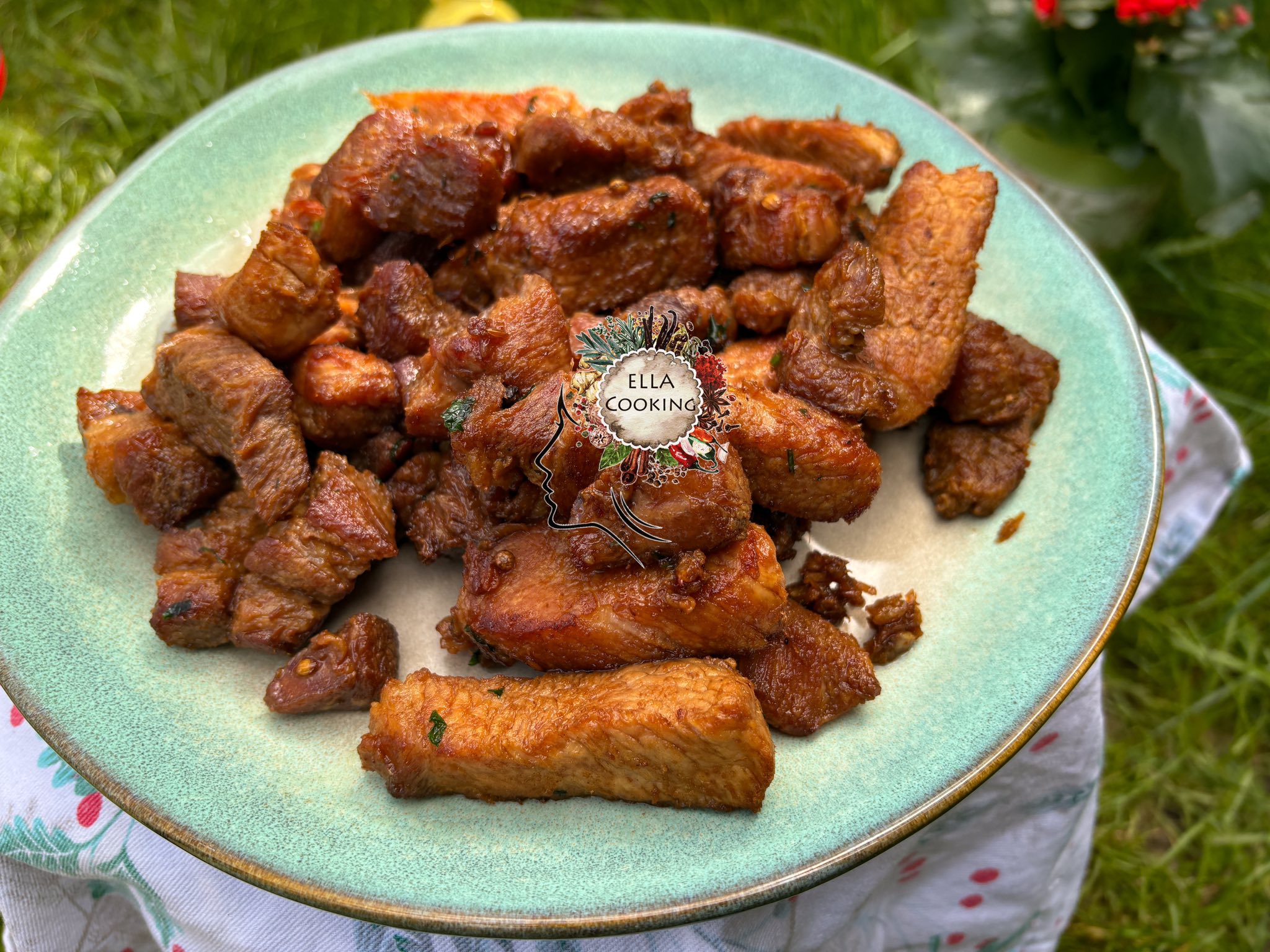Friptura de porc la ceaun, secretul meu pentru cea mai frageda friptura.