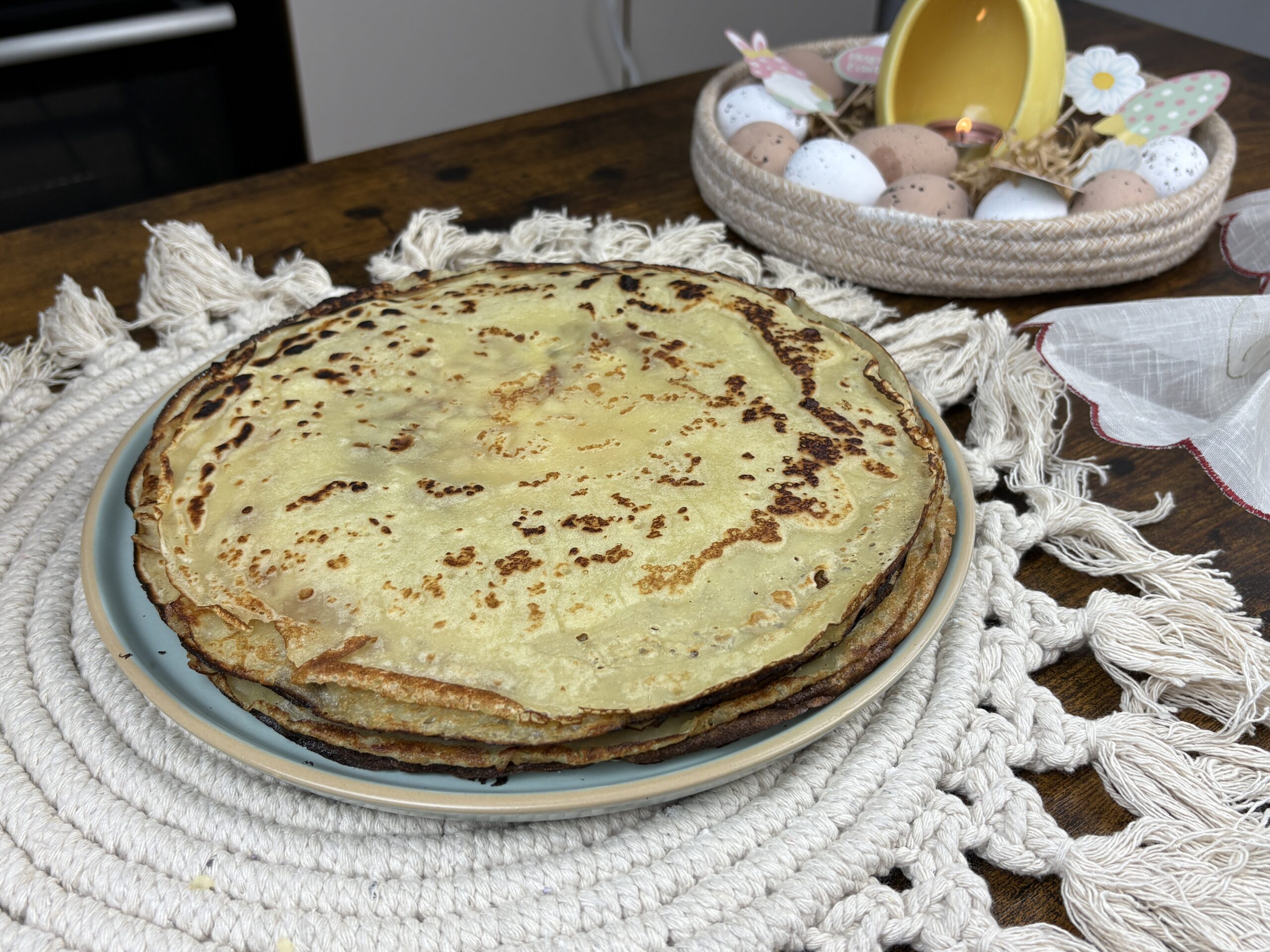 Cele mai pufoase clatite de post. Clatite fara lapte sau oua.